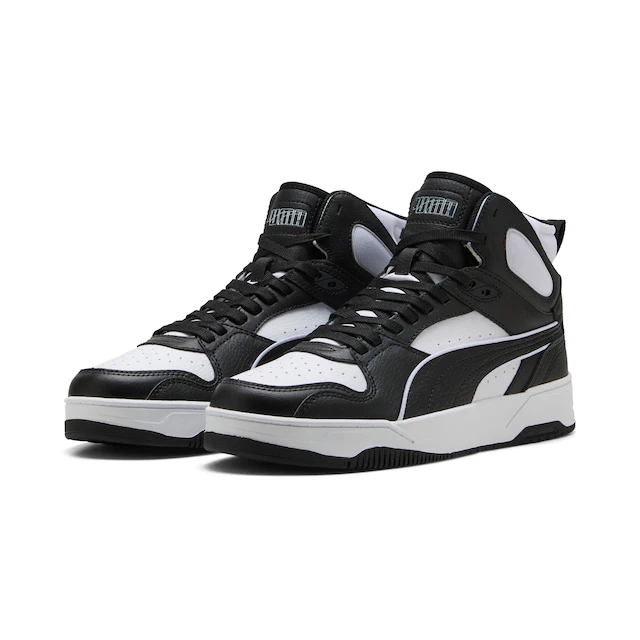 PUMA Sneaker »RBD BREAK MID« knöchelhoch, mit Gummilaufsohle, Obermaterial aus Leder