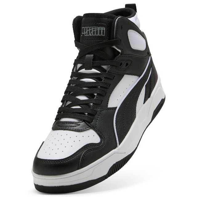 PUMA Sneaker »RBD BREAK MID« knöchelhoch, mit Gummilaufsohle, Obermaterial aus Leder