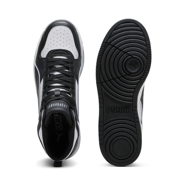 PUMA Sneaker »RBD BREAK MID« knöchelhoch, mit Gummilaufsohle, Obermaterial aus Leder