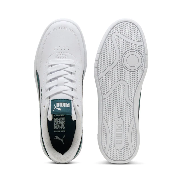 PUMA Sneaker »COURT CLASSIC CLEAN JR« für Streetwear und Sportmode, angenehmes Tragegefühl
