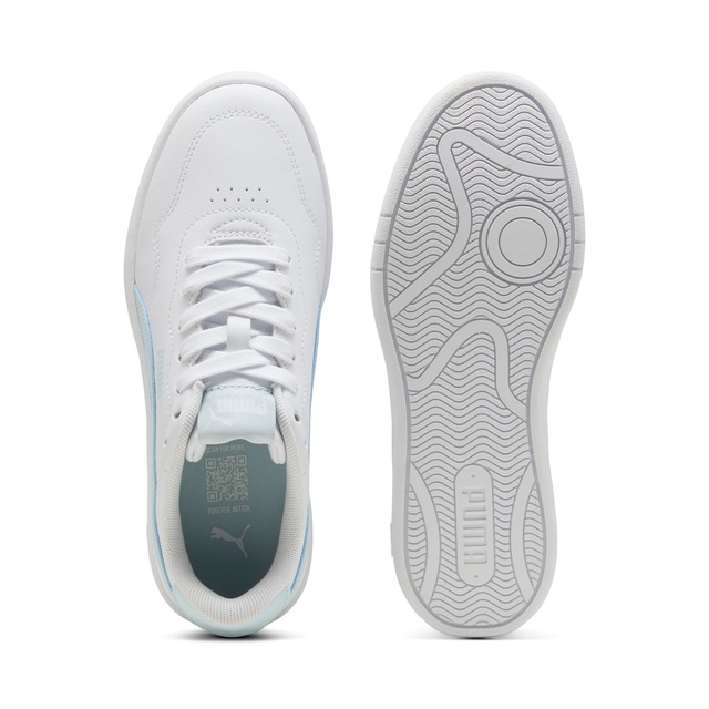 PUMA Sneaker »COURT LALLY JR« für sportliche Aktivitäten und Streetwear, mit Schnürung