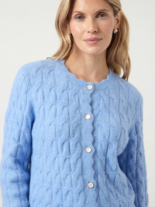Y.A.S Strickjacke »YASBUBERA LS KNIT CARDIGAN S. NOOS«