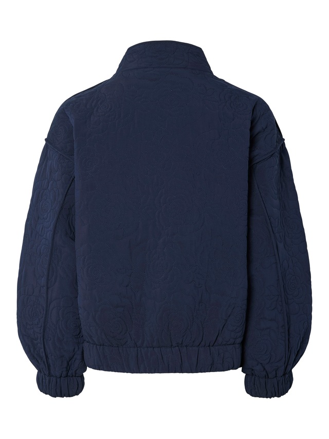 Y.A.S Blouson »YASFIPURA LS QUILTED JACKET S. NOOS« ohne Kapuze Kunstfaser, elastische Bündchen