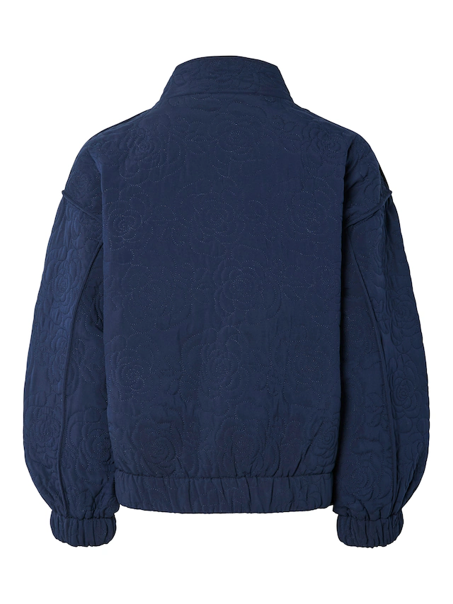 Y.A.S Blouson »YASFIPURA LS QUILTED JACKET S. NOOS« ohne Kapuze Kunstfaser, elastische Bündchen
