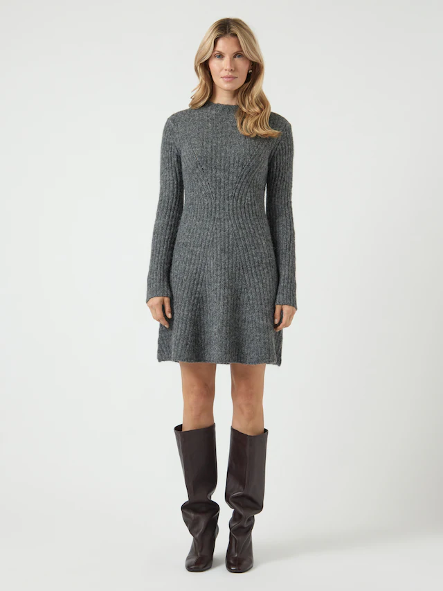Y.A.S Strickkleid »YASDOLLY LS KNIT DRESS S. NOOS«
