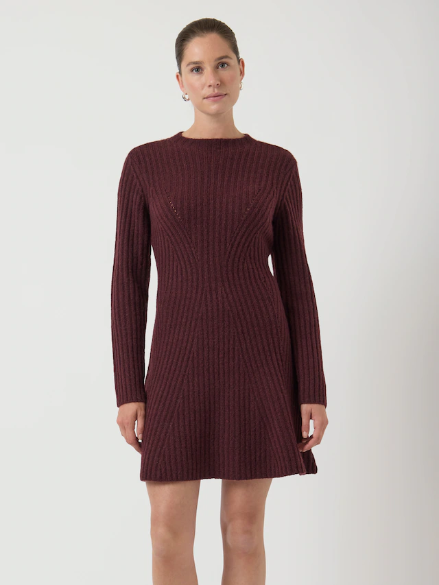 Y.A.S Strickkleid »YASDOLLY LS KNIT DRESS S. NOOS«