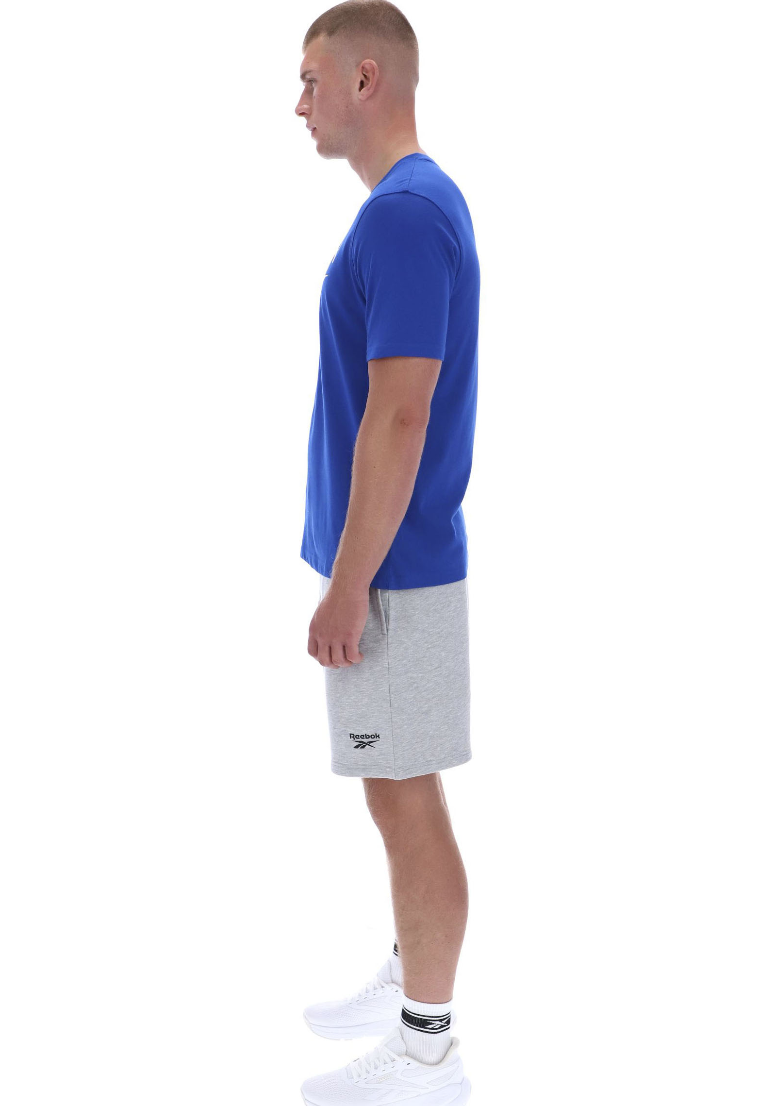 Reebok Sweatshorts »MARCUS SMALL LOGO FLEECE SHORTS« sportlicher Stil, als Sweatshorts, aus Baumwolle und Polyester