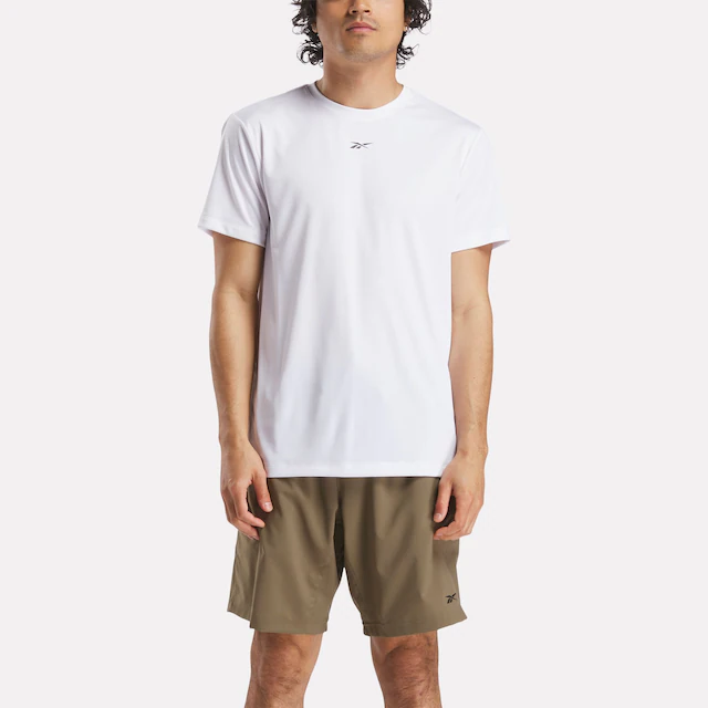 Reebok Trainingsshirt »ID TRAIN SS TECH TEE« Kurzarm-Design, atmungsaktives Material, schnell trocknend