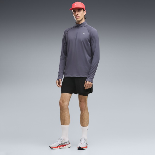 PUMA Trainingsshirt »VELOCITY CLOUDSPUN Laufoberteil mit halbem Reißverschluss Herren«