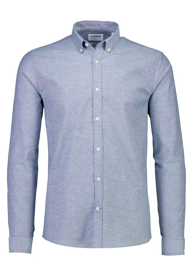 LINDBERGH Langarmhemd mit Button-Down-Kragen