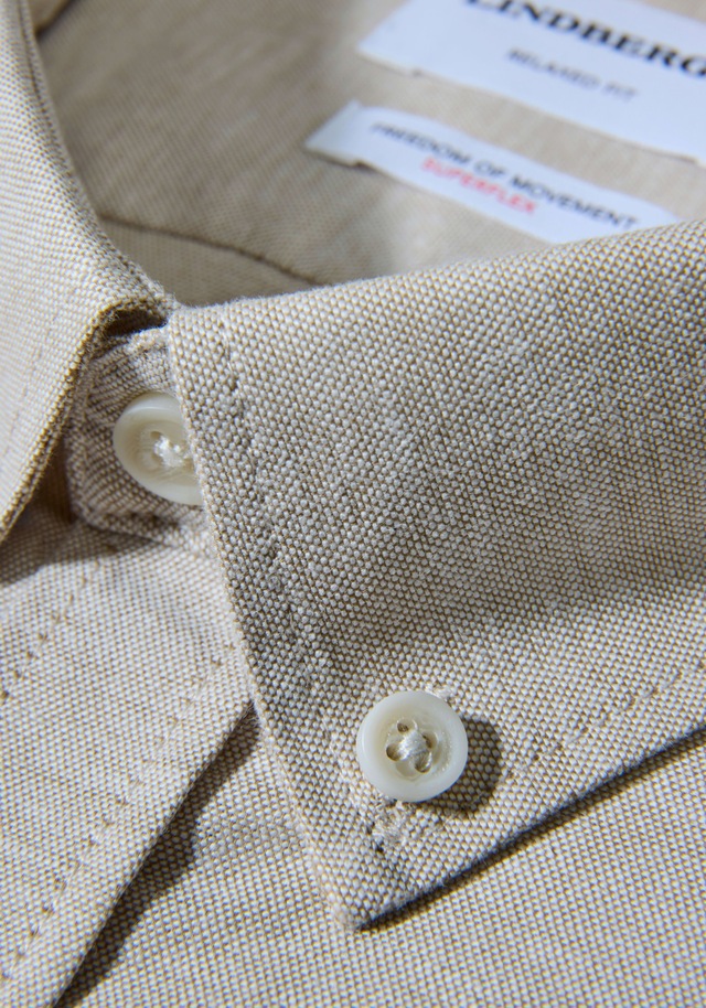 LINDBERGH Langarmhemd mit Button-Down-Kragen