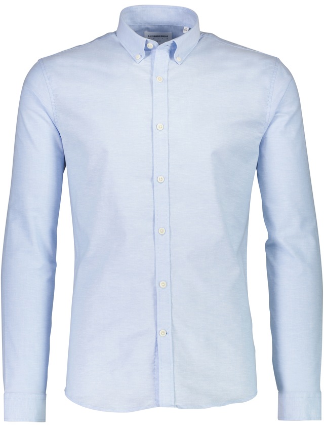 LINDBERGH Langarmhemd mit Button-Down-Kragen