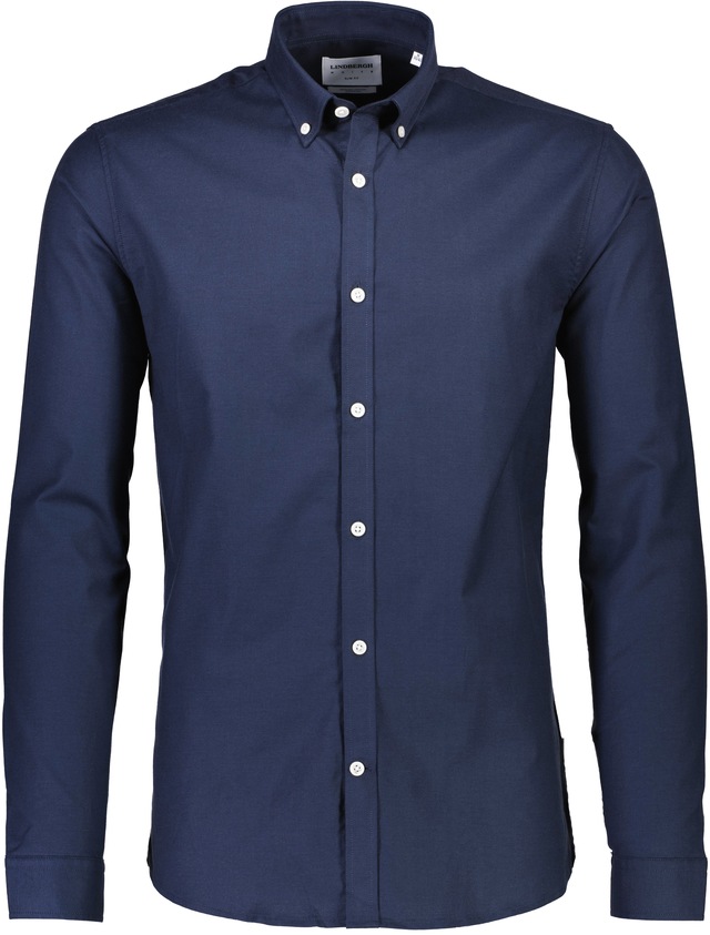 LINDBERGH Langarmhemd mit Button-Down-Kragen