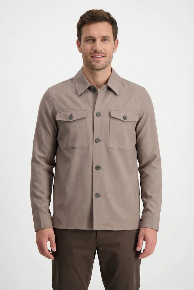 LINDBERGH Hemdjacke ohne Kapuze mit 2 Brusttaschen