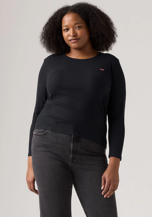 Levi's® Plus Langarmshirt »PL HAYES LS« in figurbetonter Passform