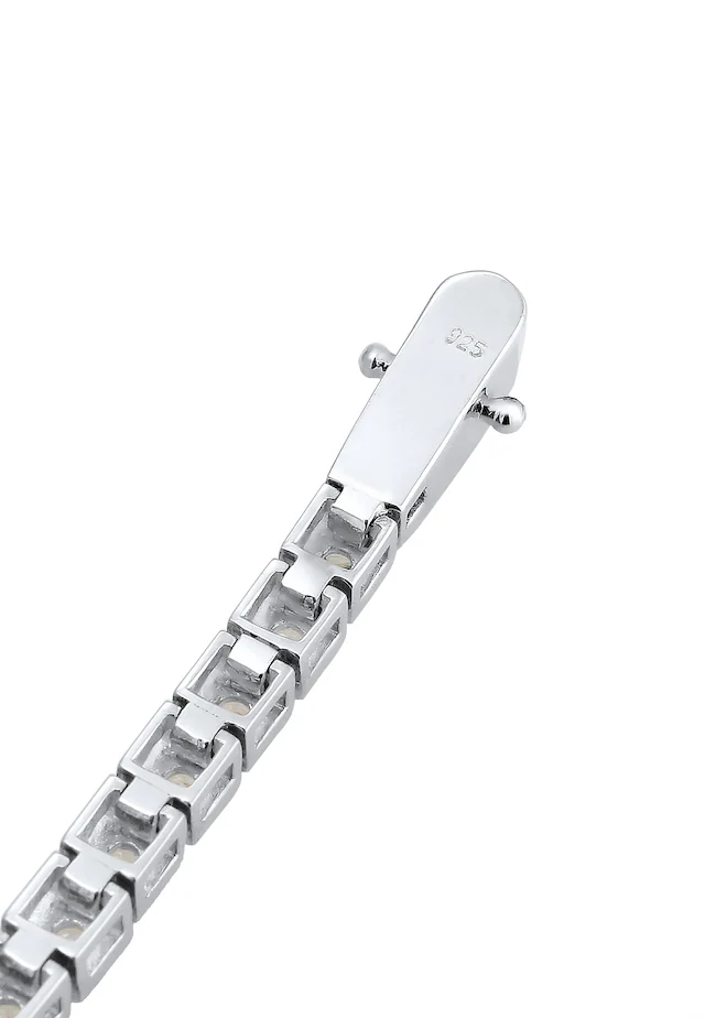 Elli Premium Armkette »Armband Tennisarmband mit Zirkonia Kristalle 925 Silber«