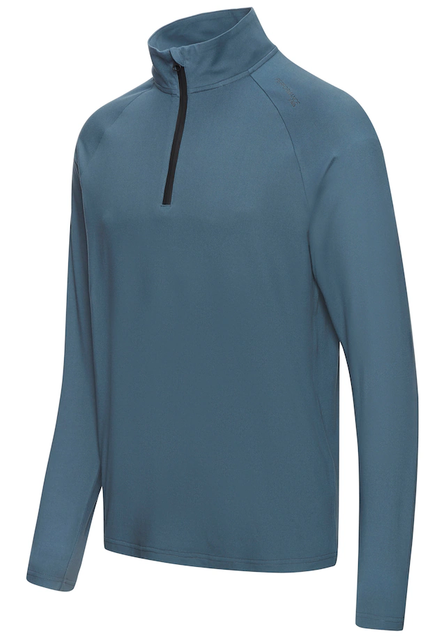 Le Jogger Performance Funktionsshirt mit Stehkragen und Reißverschluss