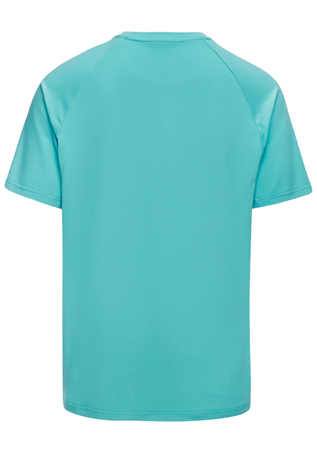 Le Jogger Performance Funktionsshirt mit Rundhalsausschnitt und seitlichen Mesh-Einsatz