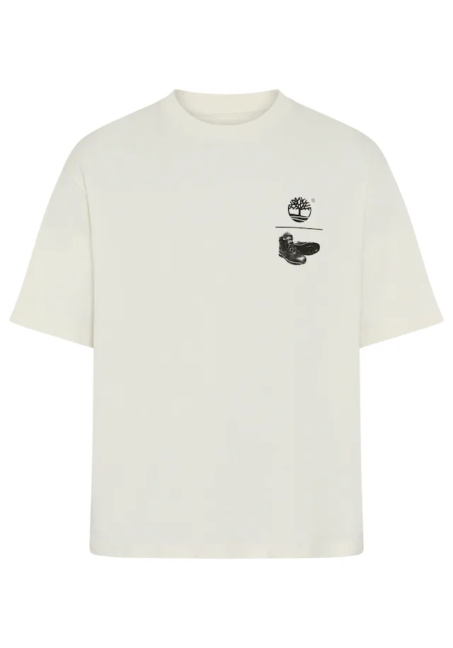 Timberland T-Shirt »TAKE A HIKE BACK GRAPHIC SS TEE« Kurzarm-Design, aus Baumwolle