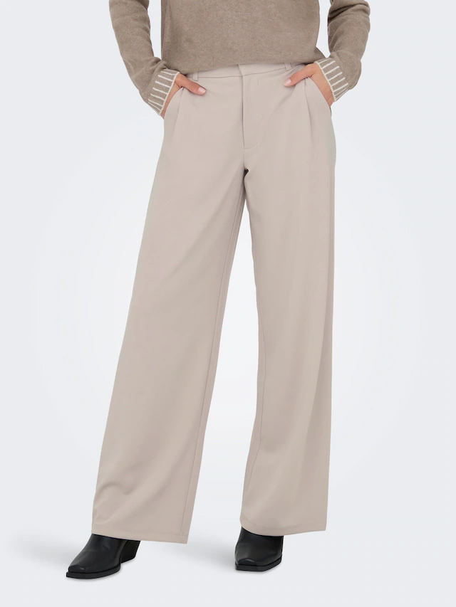 JDY Anzughose »JDYGEGGO LIFE OCCASION PANT JRS NOOS« Materialmix, regular fit
