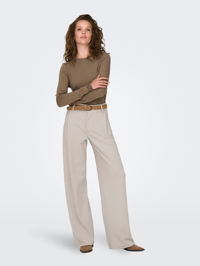 JDY Anzughose »JDYGEGGO LIFE OCCASION PANT JRS NOOS« Materialmix, regular fit
