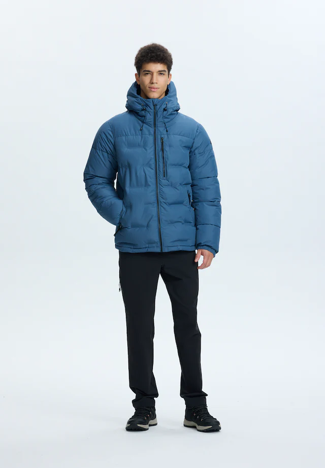 Icepeak Steppjacke »ICEPEAK AMERI« mit Kapuze mit Kordelzügen, wasserdicht, winddicht, atmungsaktiv
