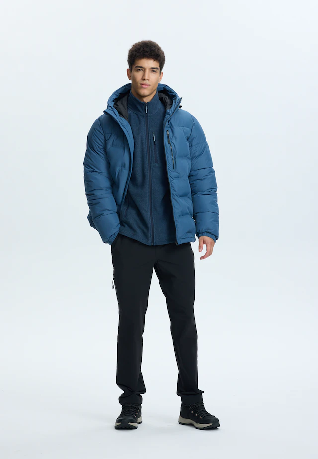 Icepeak Steppjacke »ICEPEAK AMERI« mit Kapuze mit Kordelzügen, wasserdicht, winddicht, atmungsaktiv
