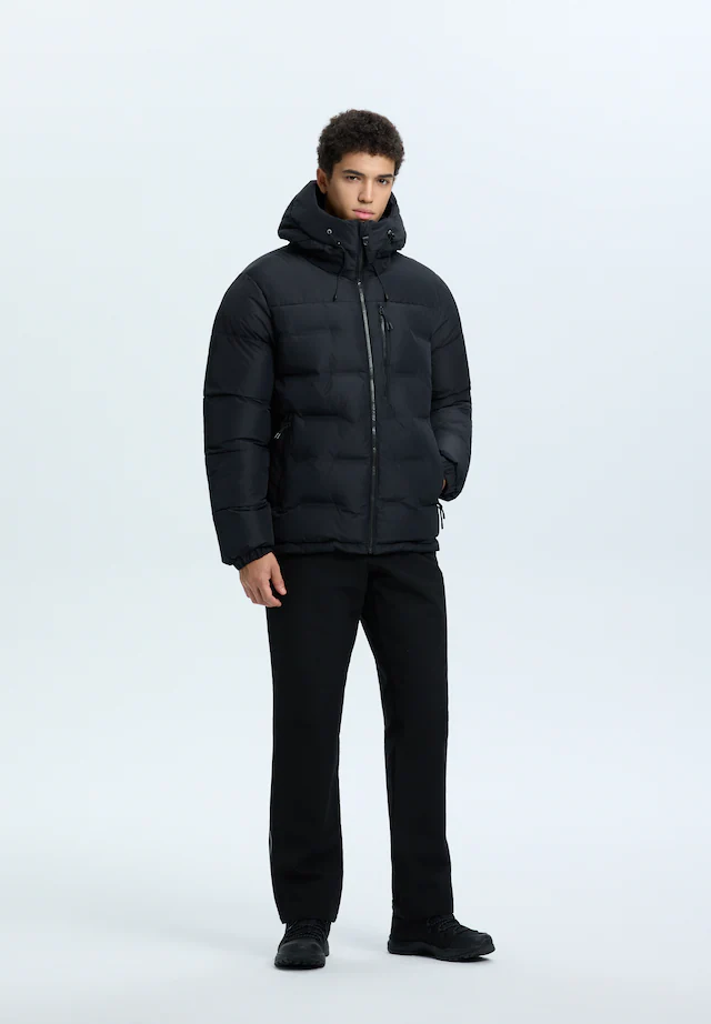 Icepeak Steppjacke »ICEPEAK AMERI« mit Kapuze mit Kordelzügen, wasserdicht, winddicht, atmungsaktiv
