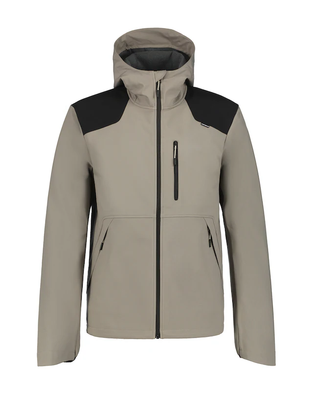 Icepeak Softshelljacke »ICEPEAK BUXTON« wasserabweisend, mit fester, zweifach verstellbarer Kapuze