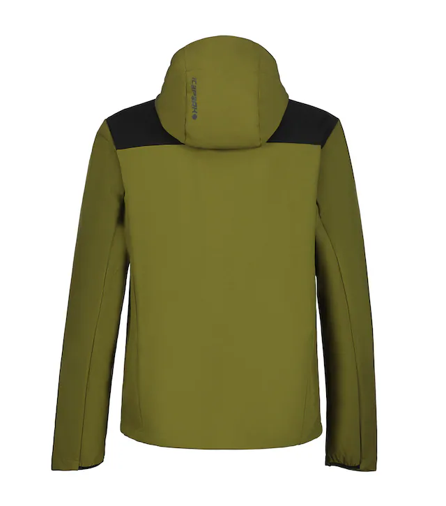 Icepeak Softshelljacke »ICEPEAK BUXTON« wasserabweisend, mit fester, zweifach verstellbarer Kapuze