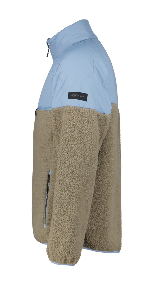 Icepeak Fleecejacke »MANTON« sportlicher Stil, aus Polyester, mit Reißverschlusstaschen, wärmend