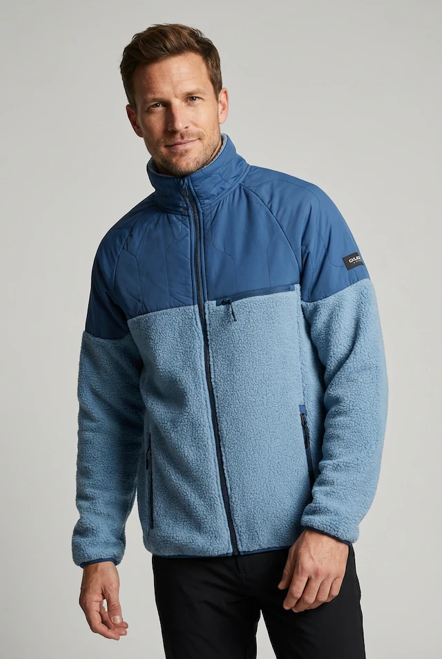 Icepeak Fleecejacke »MANTON« sportlicher Stil, aus Polyester, mit Reißverschlusstaschen, wärmend