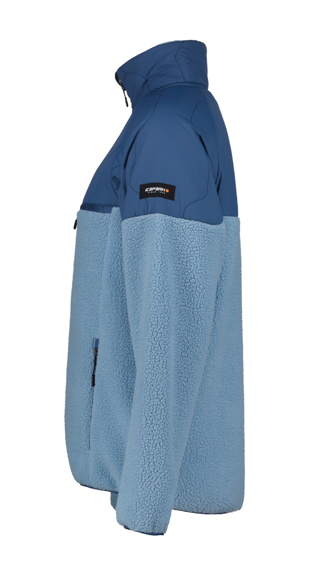 Icepeak Fleecejacke »MANTON« sportlicher Stil, aus Polyester, mit Reißverschlusstaschen, wärmend