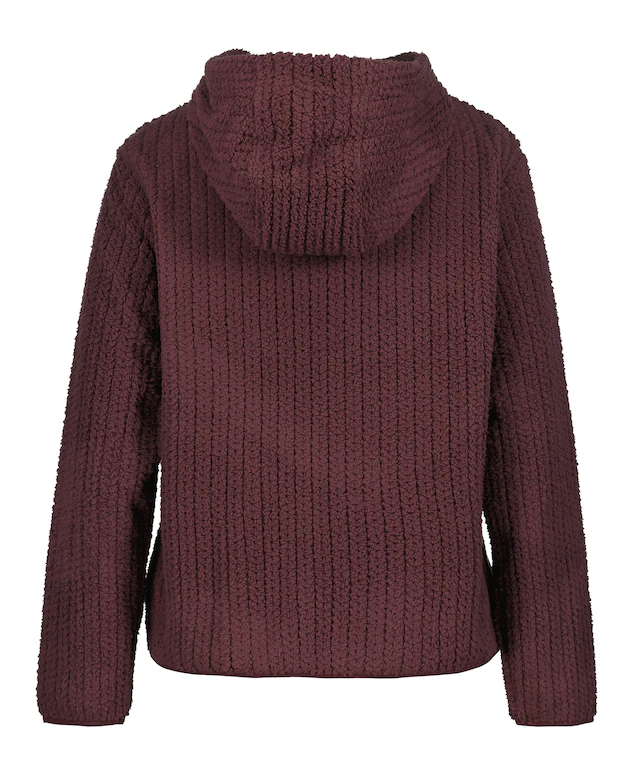 Icepeak Strickfleecejacke »ICEPEAK AALET« mit fester Kapuze, gerader Schnitt