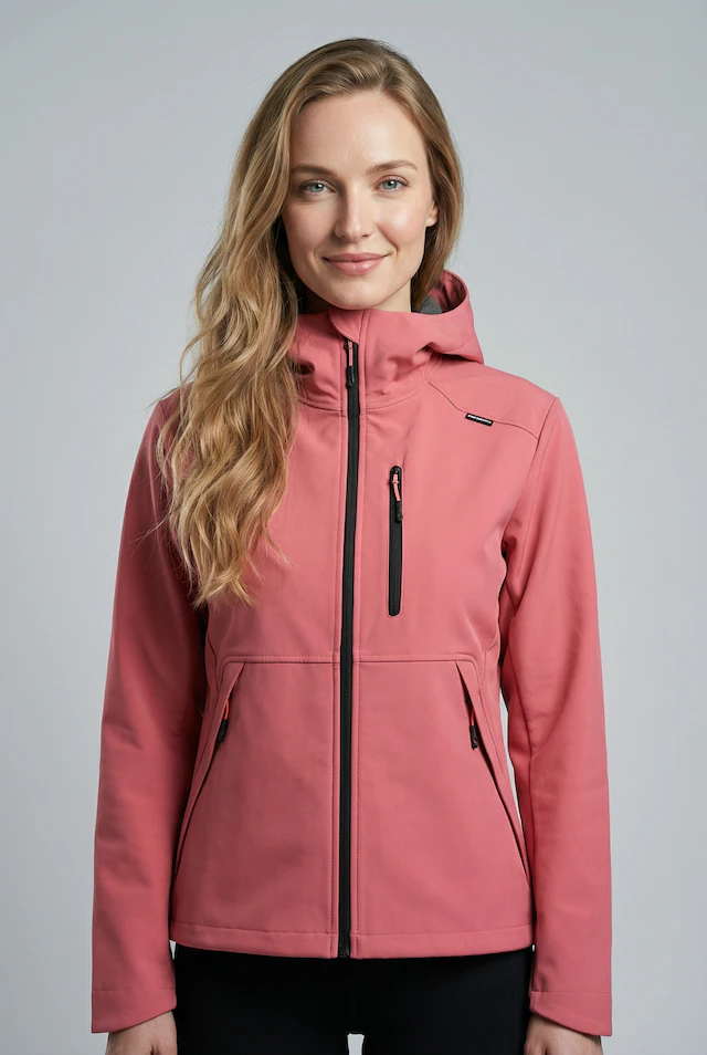 Icepeak Softshelljacke »BURNET« atmungsaktiv, wasserabweisend, mit Wassersäule 10000, aus Polyester