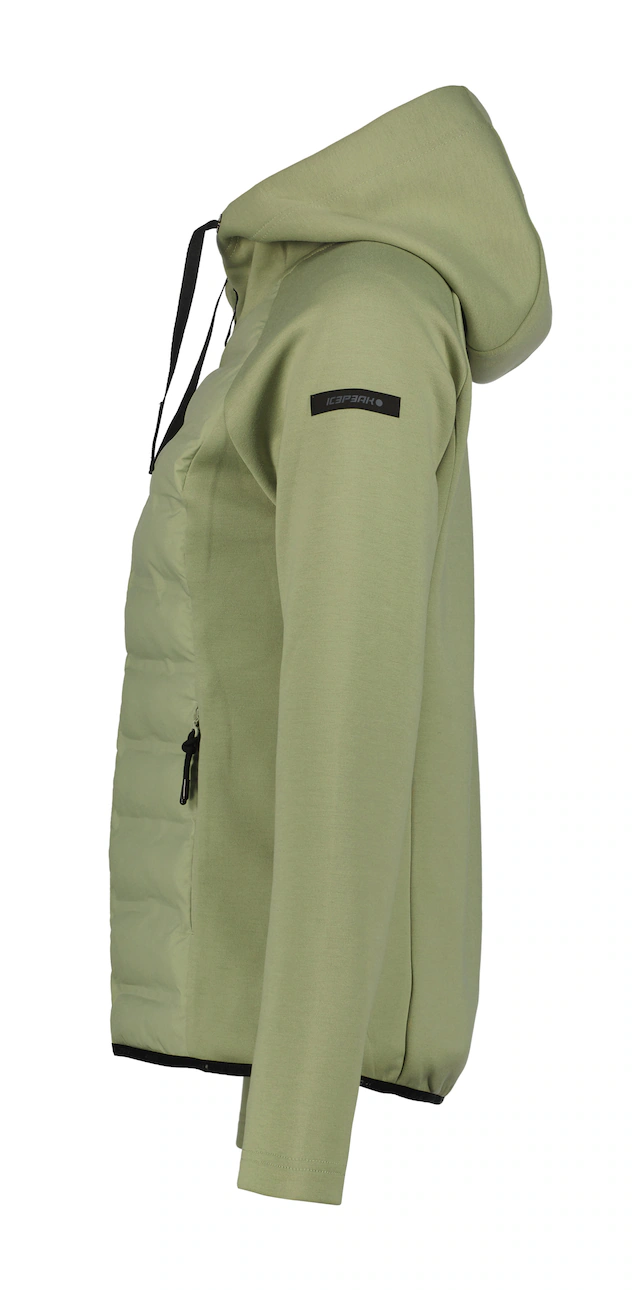 Icepeak Hybridjacke »ICEPEAK ASHBURN« mit fester Kapuze und Kordelzügen, aus 4-Wege-Stretch-Material