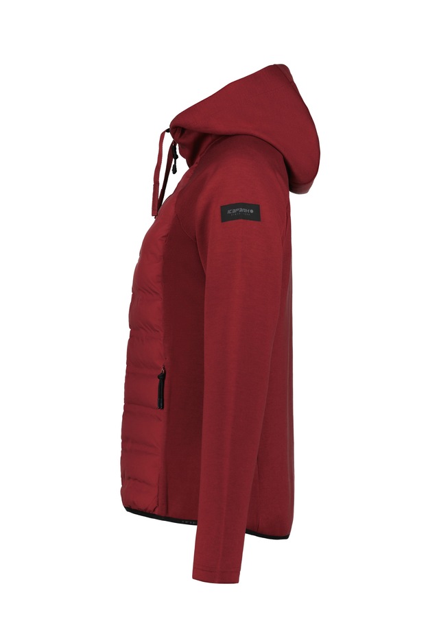 Icepeak Hybridjacke »ICEPEAK ASHBURN« mit fester Kapuze und Kordelzügen, aus 4-Wege-Stretch-Material
