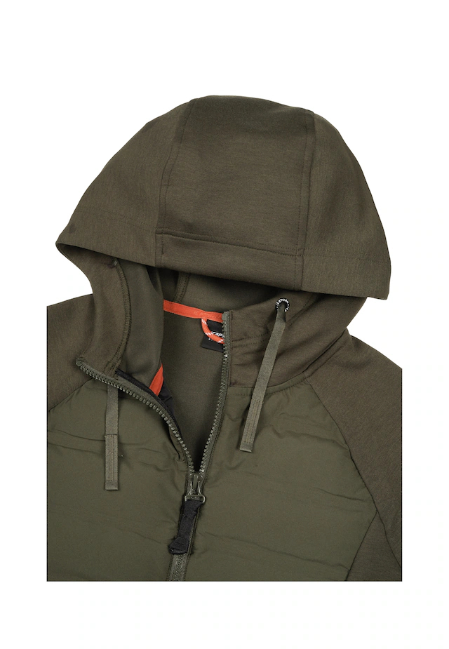 Icepeak Hybridjacke »ICEPEAK ASHBURN« mit fester Kapuze und Kordelzügen, aus 4-Wege-Stretch-Material