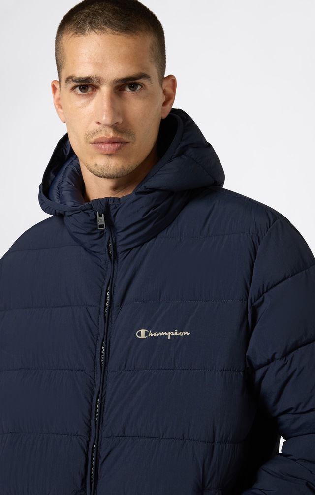 Champion Steppjacke »Padded Outdoor Jacket« mit Kapuze mit Kapuze, bequeme Passform, hüftlange Schnittform