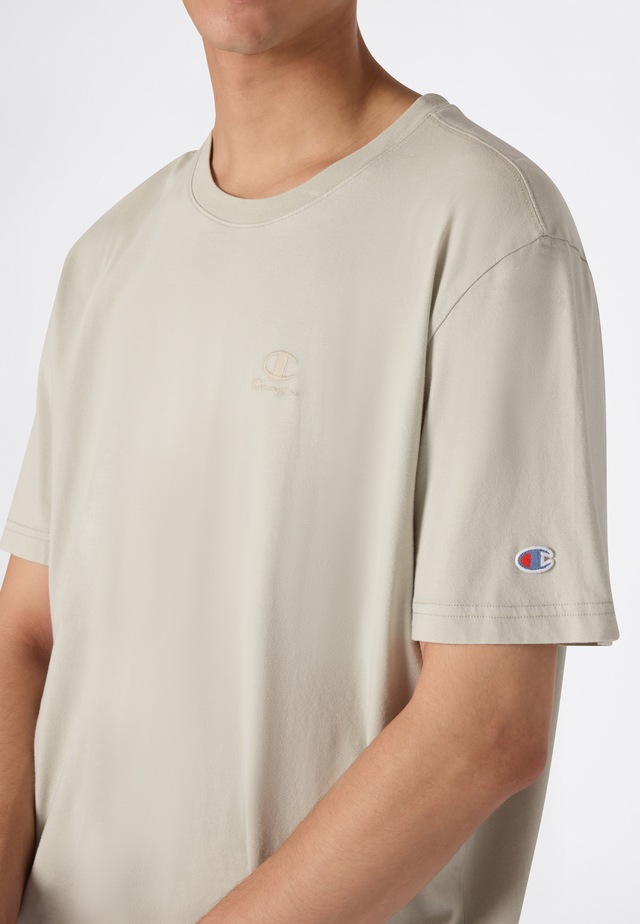 Champion T-Shirt »ICONS Wash Crewneck T-Shirt« aus Baumwolle, in den Größen S bis XXL