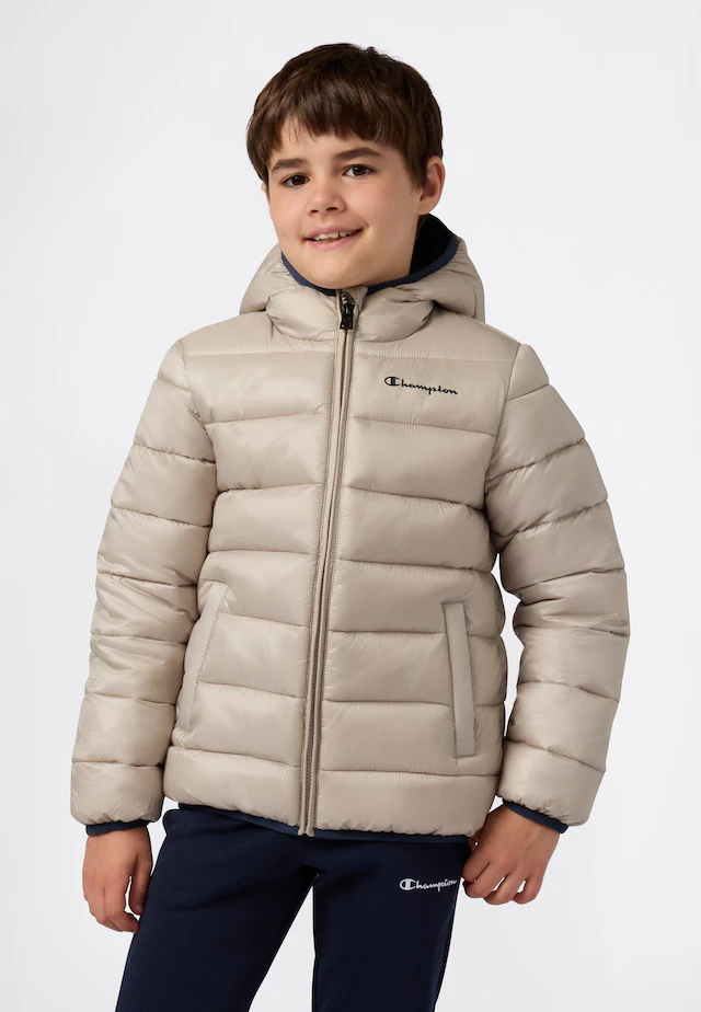 Champion Steppjacke »SPORTWEAR JACKET Standard Fit« mit verstellbarer Kapuze, Standard Fit