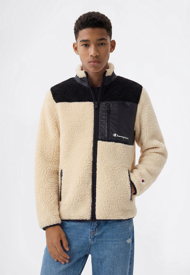 Champion Fleecejacke »SPORTWEAR ZIP-UP Standard Fit Polar« sportlicher Stil, aus Polyester, für Freizeitaktivitäten
