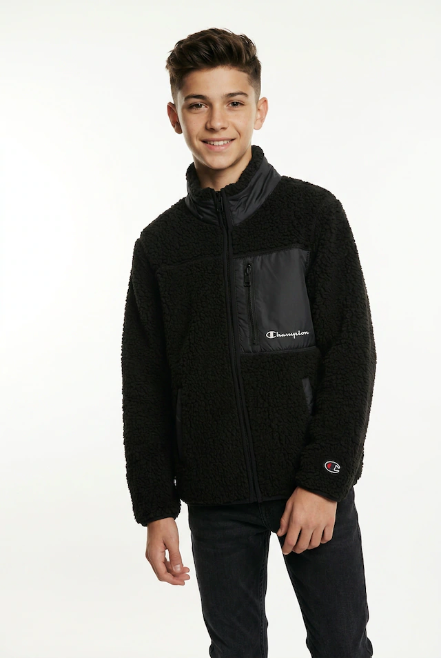 Champion Fleecejacke »SPORTWEAR ZIP-UP Standard Fit Polar« sportlicher Stil, aus Polyester, für Freizeitaktivitäten