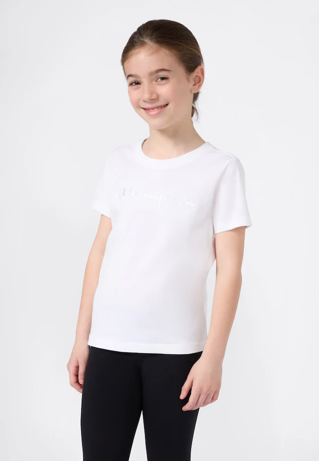 Champion T-Shirt »ICONS Crewneck T-Shirt« für Kinder und Jugendliche, Kurzarm, mit Rundhalsausschnitt