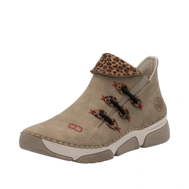 Rieker Sneakerboots Schlupfboots, Stiefelette, High Top Sneaker mit Innenreißverschluss