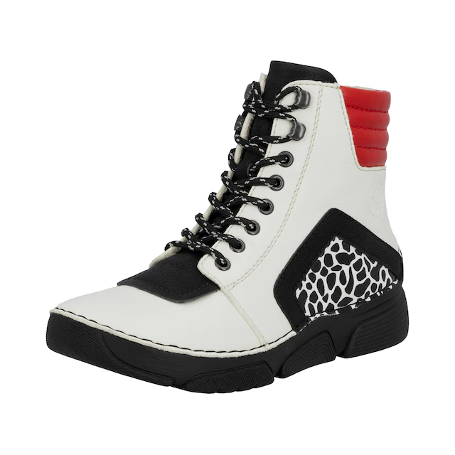 Rieker Sneakerboots Schnürboots, Schnürstiefelette mit zusätzlichem Innenreißverschluss