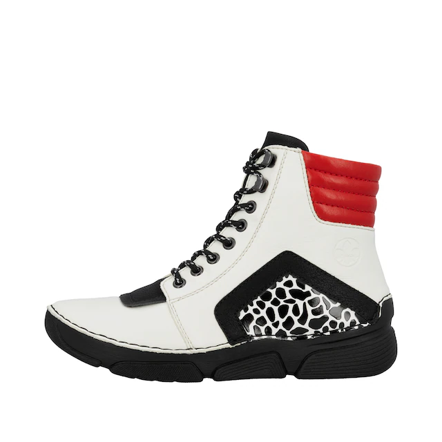 Rieker Sneakerboots Schnürboots, Schnürstiefelette mit zusätzlichem Innenreißverschluss