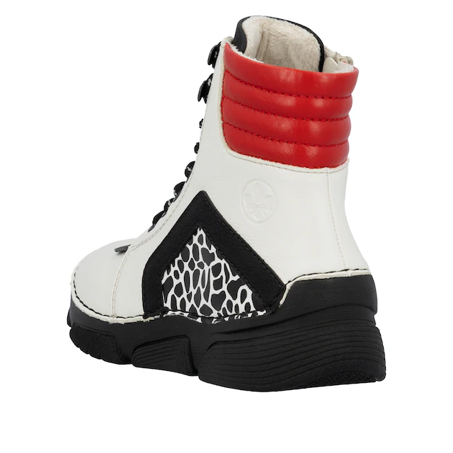 Rieker Sneakerboots Schnürboots, Schnürstiefelette mit zusätzlichem Innenreißverschluss