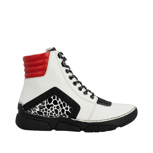 Rieker Sneakerboots Schnürboots, Schnürstiefelette mit zusätzlichem Innenreißverschluss