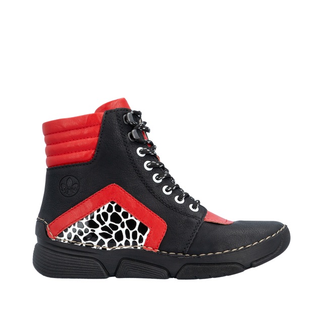 Rieker Sneakerboots Schnürboots, Schnürstiefelette mit zusätzlichem Innenreißverschluss